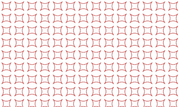 Red Geometric Pattern