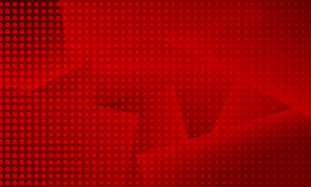 Red light abstract gradient geometric vector background design Template for web poster banner