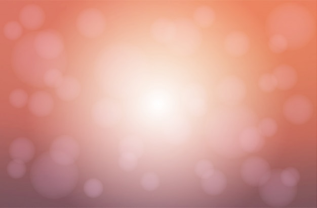 Red orange purple abstract with bokeh lights blurred background