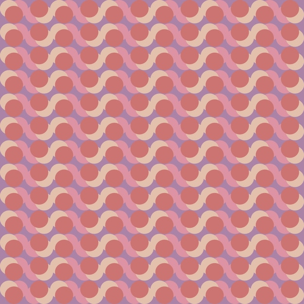 Red pattern background Vintage wallpaper with purple color Pattern background