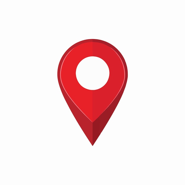 red pin location