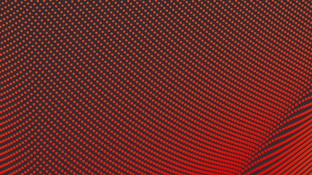 Red polkadot background abstract for backdrop or presentation
