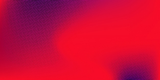 Red vibrant halftone design