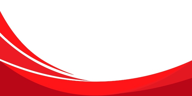 red wave abstract background