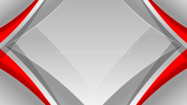 Red white modern abstract background design