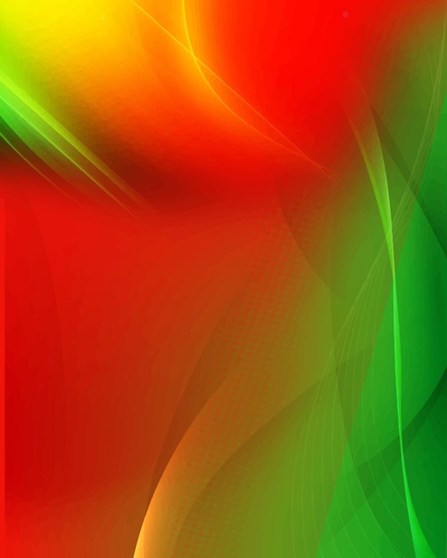 red yellow and green light background