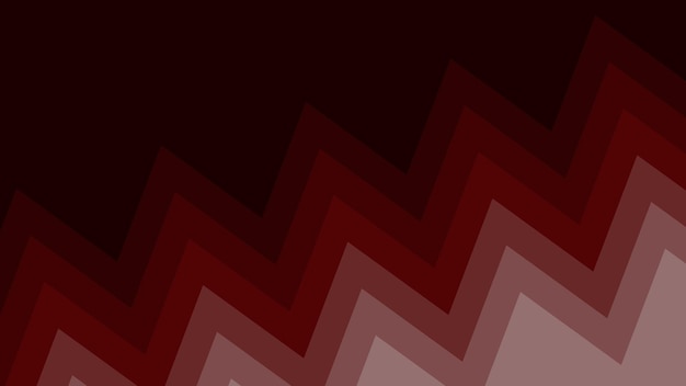 Red zig zag abstract background vector image for backdrop or fabric fashion style