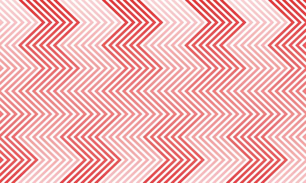 Red Zigzag Pattern