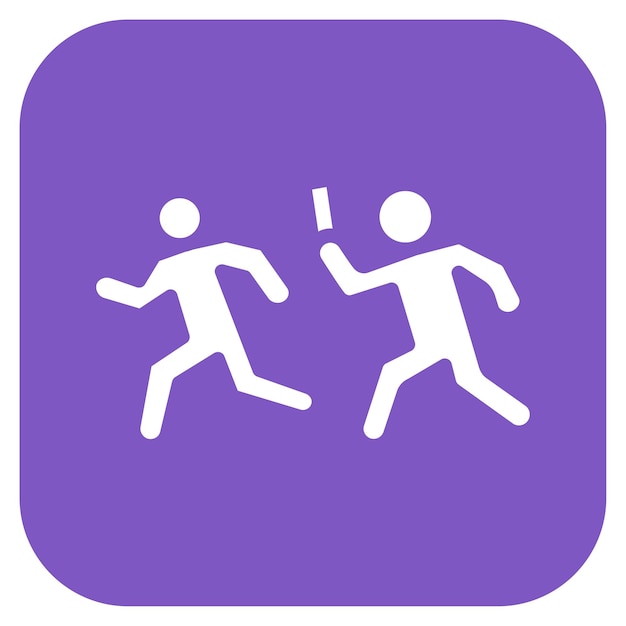 Relay Baton icon vector image Can be used for Marathon