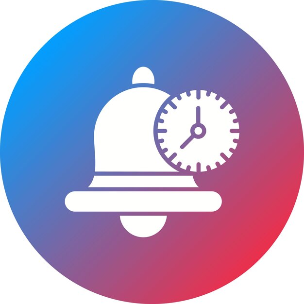 Reminder icon vector image Can be used for Time and Date