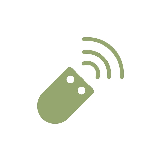 Remote icon vector design templates