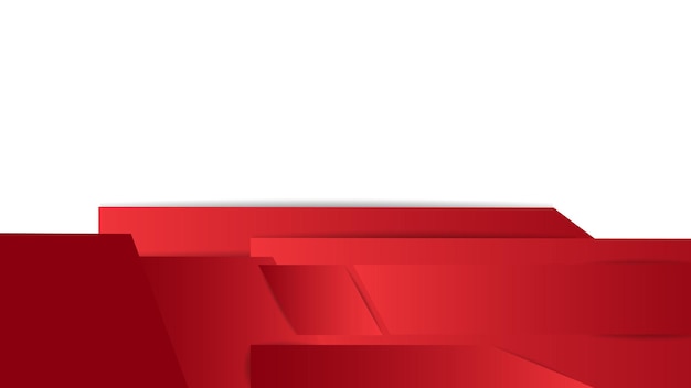 Renkli renk geçişli arka plana sahip dinamik akışkan kırmızı geometrik şekil