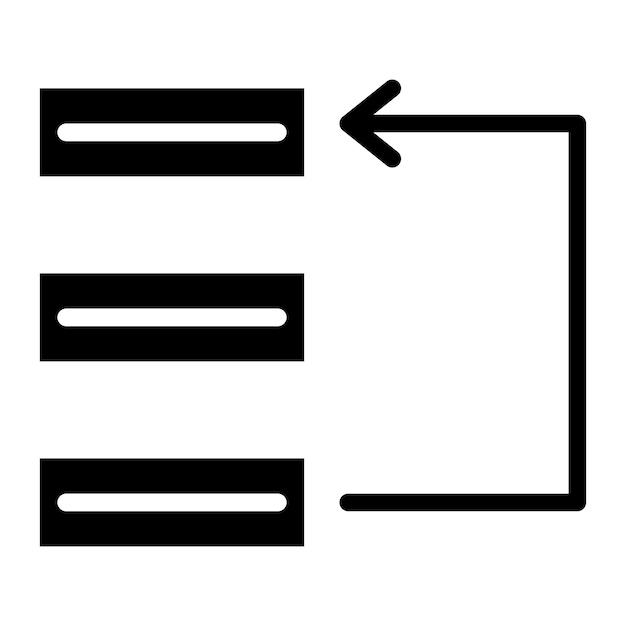 Reorder icon vector image Can be used for Supply Chain