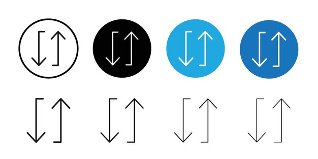 Repeat reload arrow icon Simple thin outline