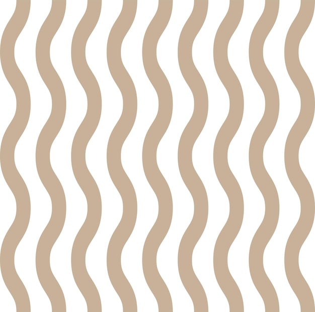 Repetitive wavy line pattern design