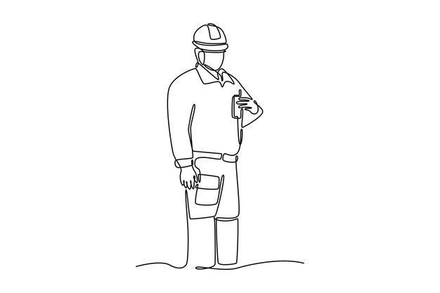 Rescue concept Single line draw design vector graphic illustration