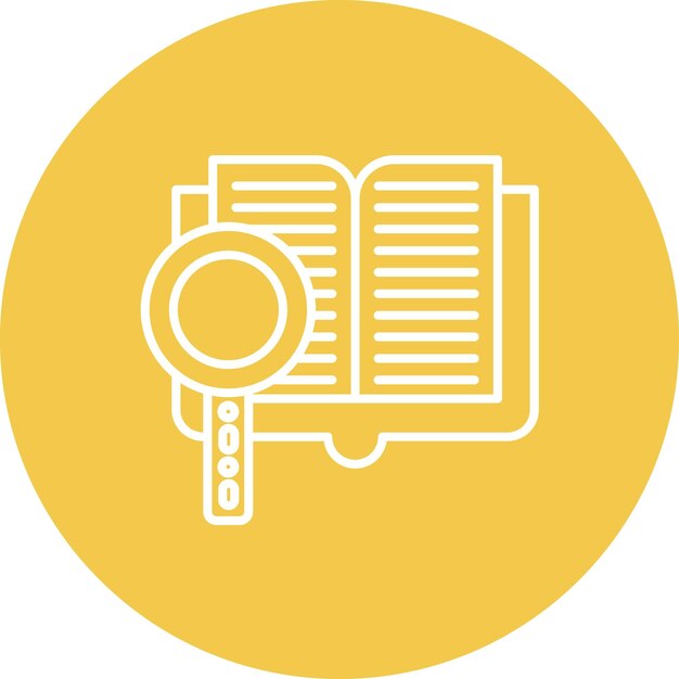 research icon vector image can be used for university