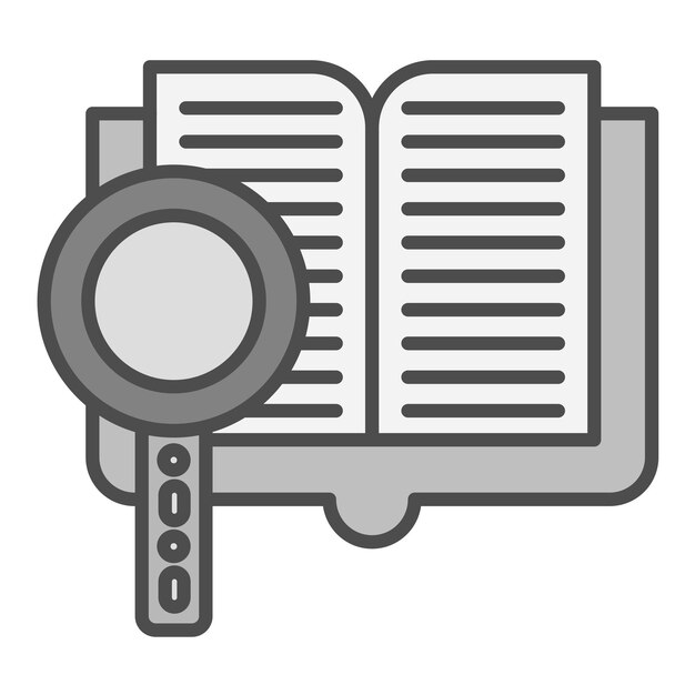 Research icon vector image Can be used for University