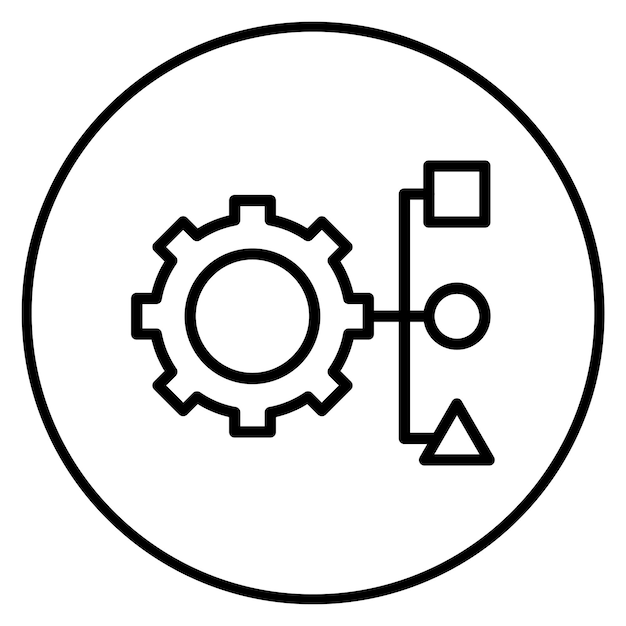Resource Allocation icon vector image Can be used for Operations Management