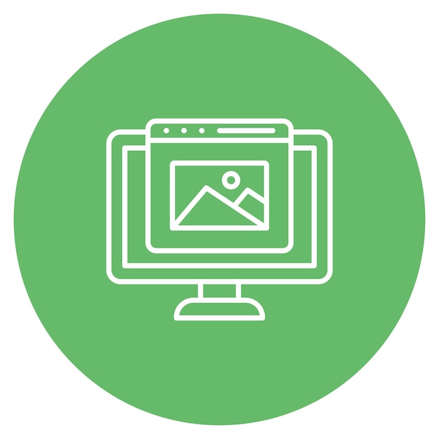 responsive design icon vector image can be used for computer science