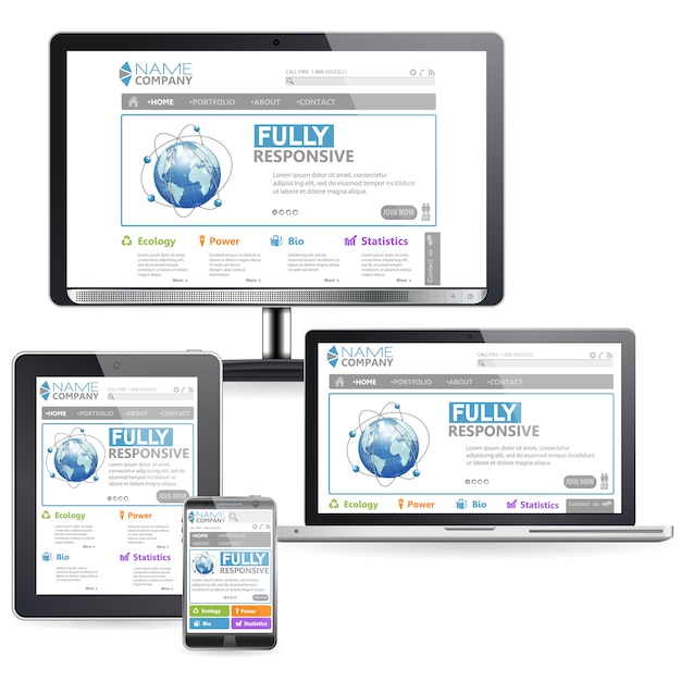 Responsivt webdesign