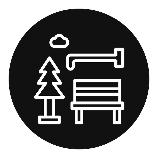 rest area icon vector image can be used for daycare