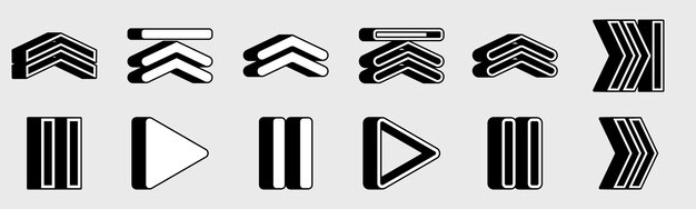 retro futuristic elements for design collection of abstract graphic geometric symbols abstract bauhaus and boho cosmic style