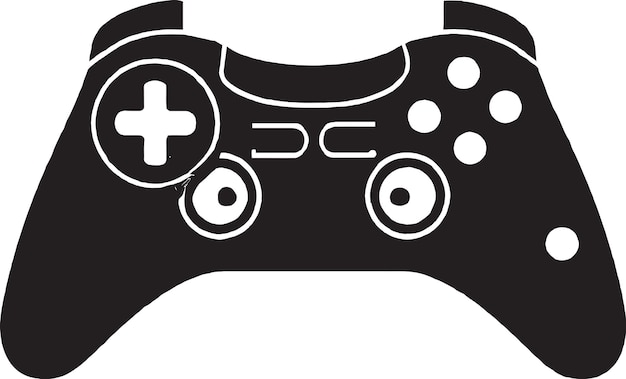 Retro Gaming Console Vector Icon Set