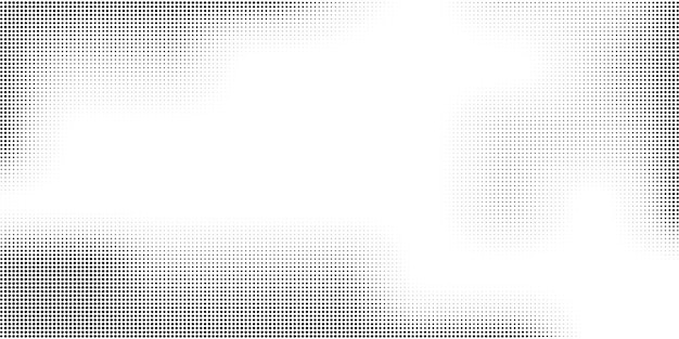 Retro pixelated backdrop Grunge halftone gradient background Vector graphic design textured template