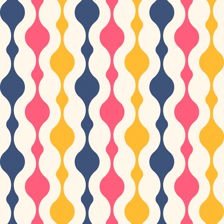 Vektor retro seamless pattern design