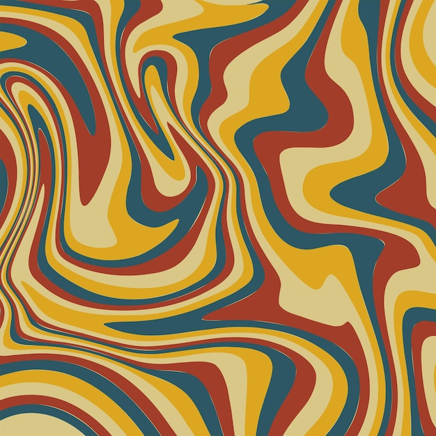 Retro Swirl Pattern