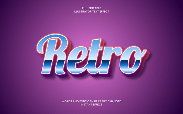 Retro Tekst Effekt