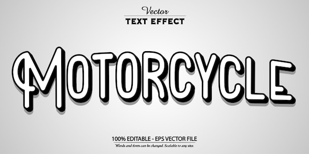 Retro text effect editable color text style