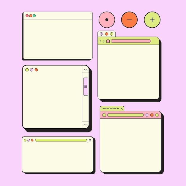 retro UI-flik