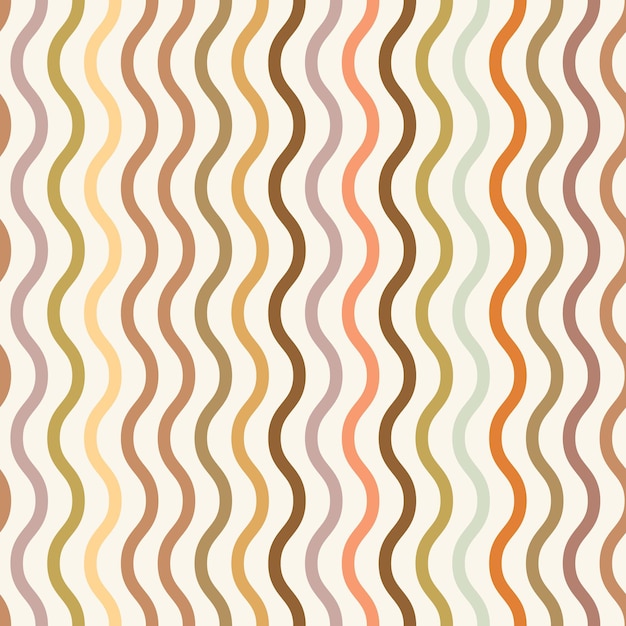 Retro vector repeat pattern brown seamless repeat