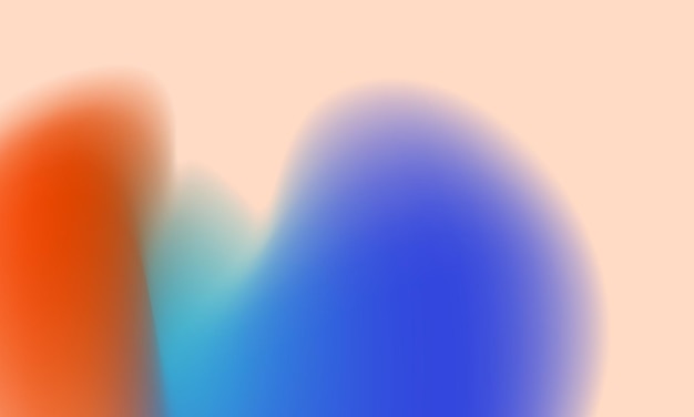 Retro vintage 70s gradient background Vector illustration