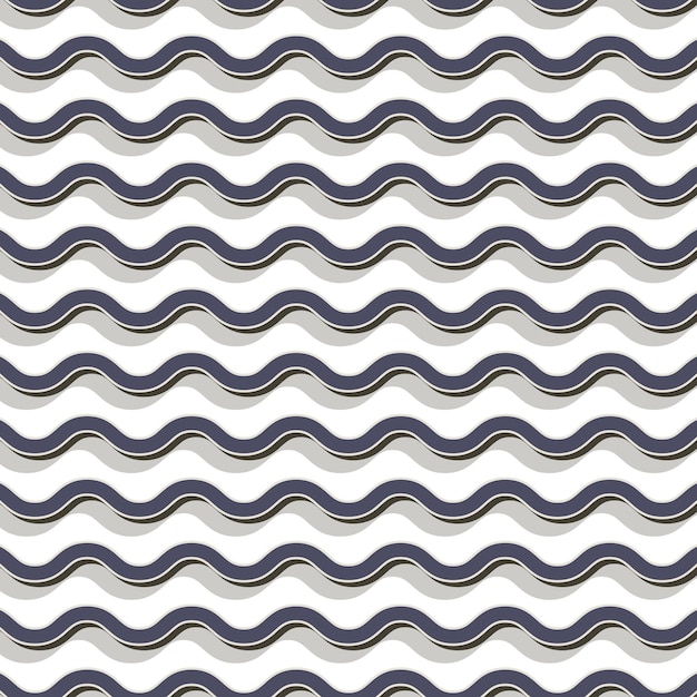 Retro waves pattern, abstract geometric background in 80s, 90s style. Geometrical simple illustration