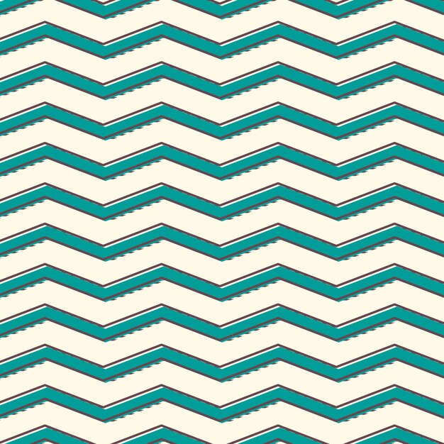 Retro zigzag pattern, abstract geometric background in 80s, 90s style. Geometrical simple illustration