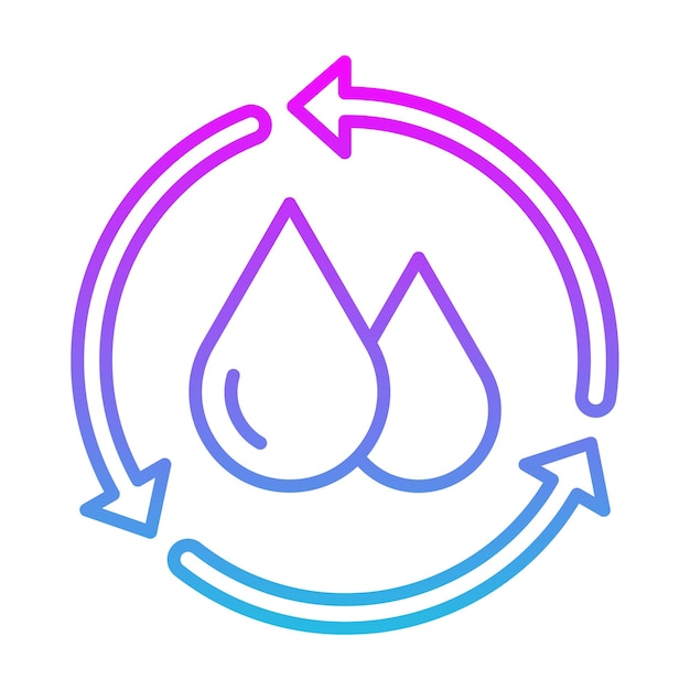 Reuse Water Icon