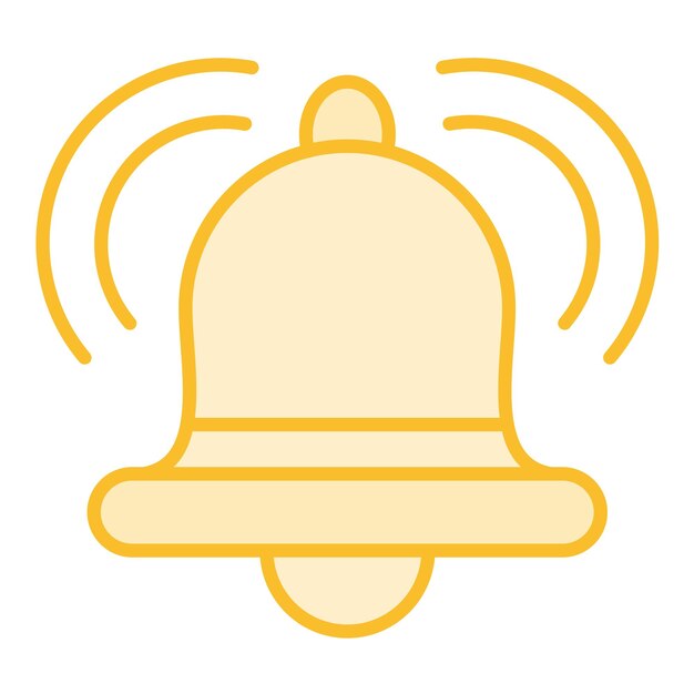 Ring Bell icon vector image Can be used for Time and Date