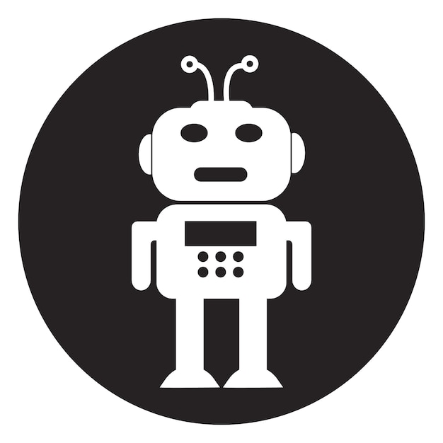 robot icon design