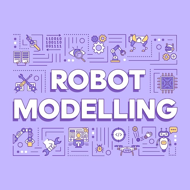robot modelling word composition.