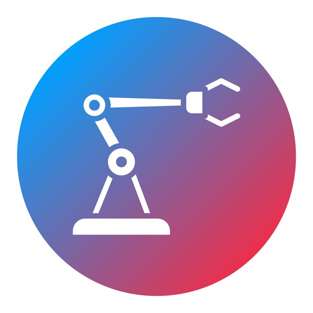 Robotic Arm icon vector image Can be used for Supply Chain