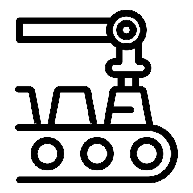 robotic arm moving product on conveyor belt in packaging line
