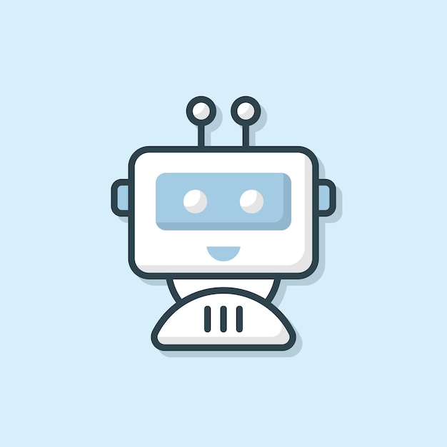 Robotics artificial intelligence technology vectors