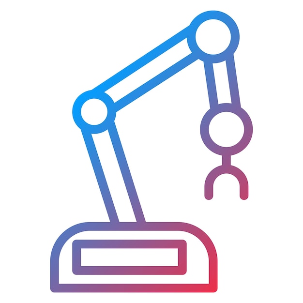 robotics icon vector image can be used for cyberpunk