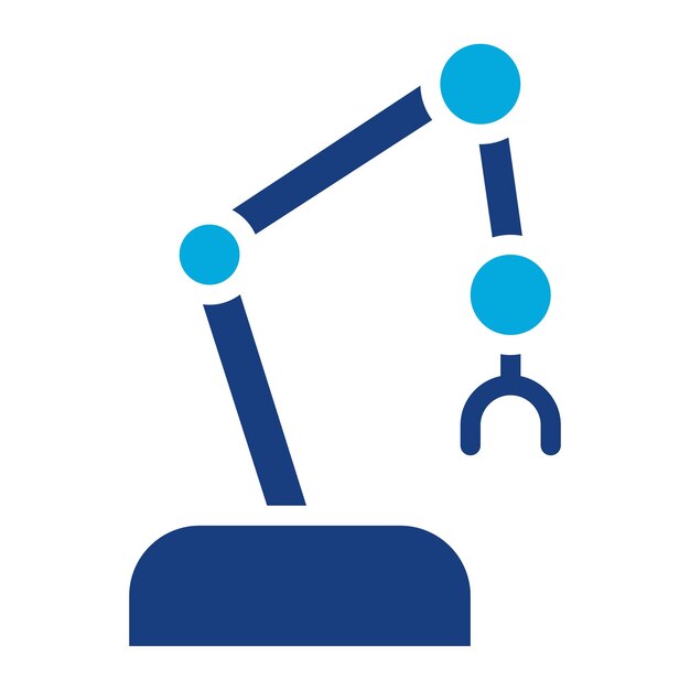 Robotics icon vector image Can be used for Cyberpunk