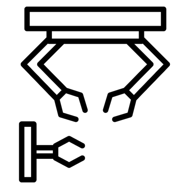 Robotics icon vector image Can be used for Robotics
