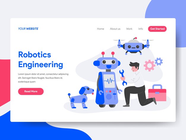 Robotteknologi Illustration