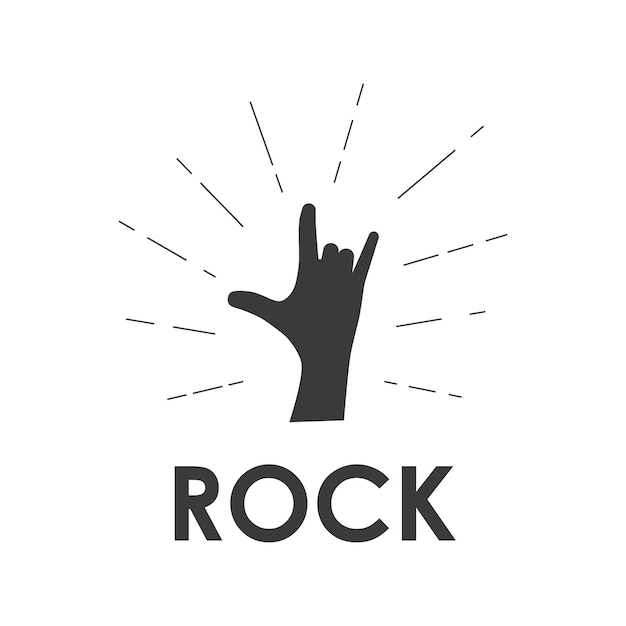 Rock hand music